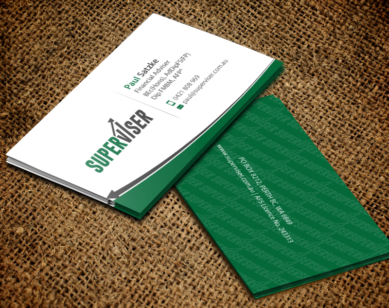 Business Card Design by chandrayaan.creative for Superviser Pty Ltd | Design #12348931