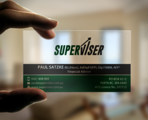 Visitenkarten-Design von chandrayaan.creative für Superviser Pty Ltd | Design: #12348935