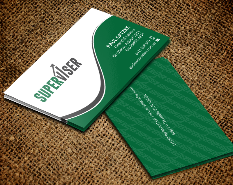 Business Card Design by chandrayaan.creative for Superviser Pty Ltd | Design #12348936