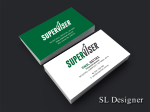 Visitenkarten-Design von SL Designer für Superviser Pty Ltd | Design: #12330748