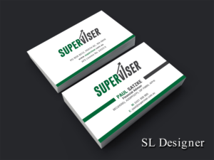 Visitenkarten-Design von SL Designer für Superviser Pty Ltd | Design: #12330789