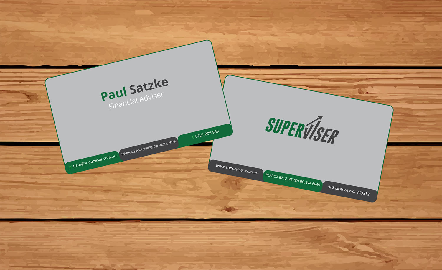 Business Card Design by TanaMa Creations for Superviser Pty Ltd | Design #12332955