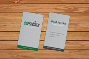 Visitenkarten-Design von TanaMa Creations für Superviser Pty Ltd | Design: #12339678