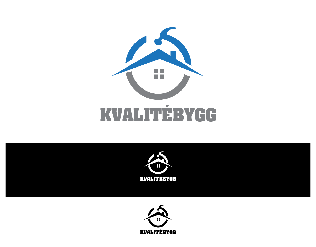 Logo Design by Turn Digital for Kvalitébygg AB | Design #12118546