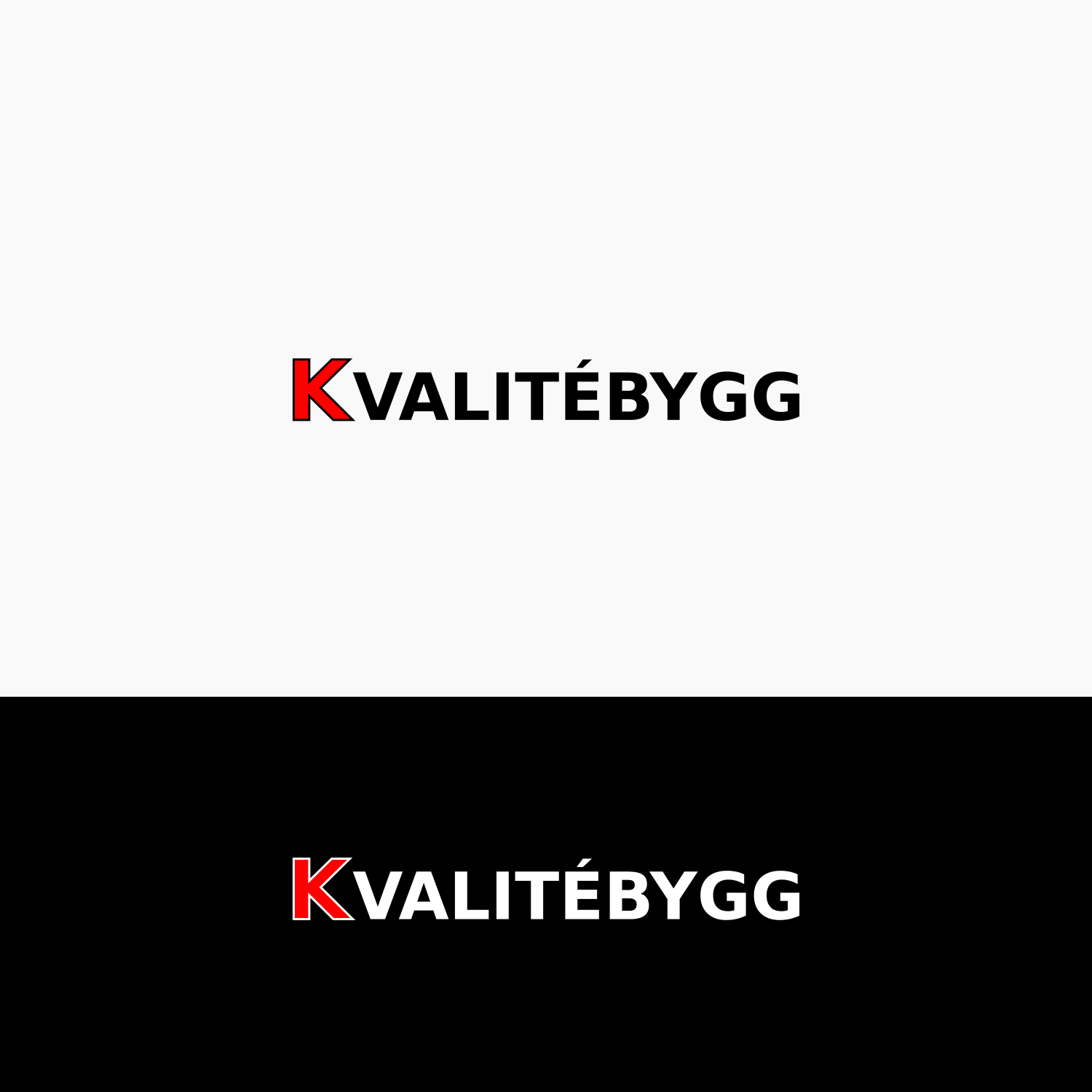 Logo Design by FARESMILA for Kvalitébygg AB | Design #12117115