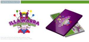 Logo Design by Anhlee for Illawarra Inflatable World | Design: #12111064