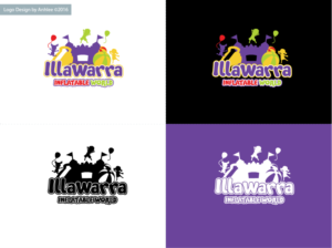 Logo Design by Anhlee for Illawarra Inflatable World | Design: #12141681