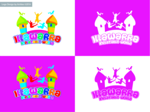 Logo Design by Anhlee for Illawarra Inflatable World | Design: #12170435