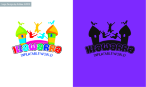 Logo Design by Anhlee for Illawarra Inflatable World | Design: #12173335