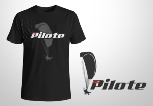 Paramotor with cool design and no picture 2 color | Diseño de Camiseta por Rockalight