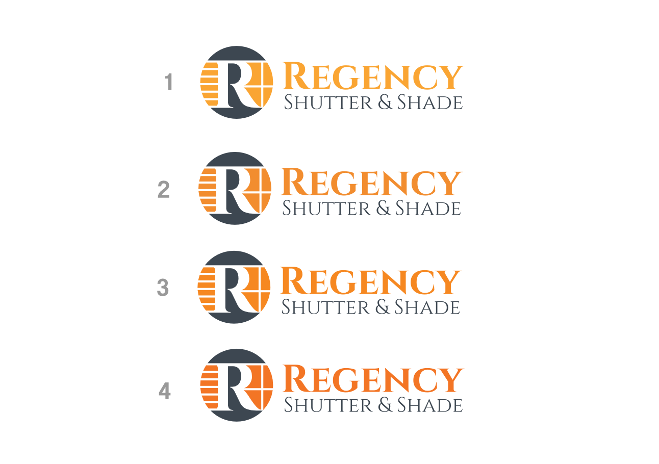 Logo Design by Gita. for Regency Shutters | Design #12232895