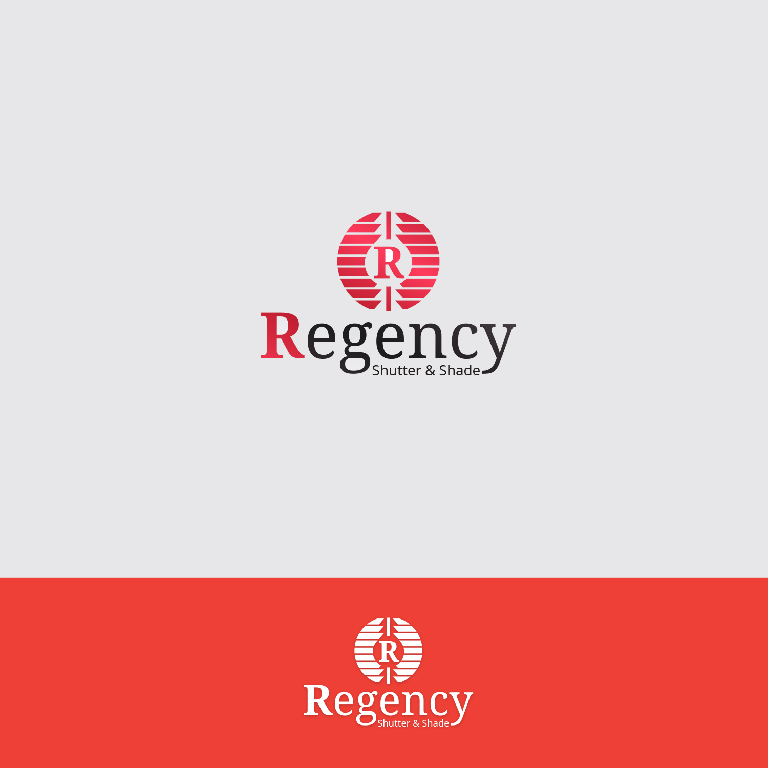 Logo Design by Sam for Regency Shutters | Design #12108355