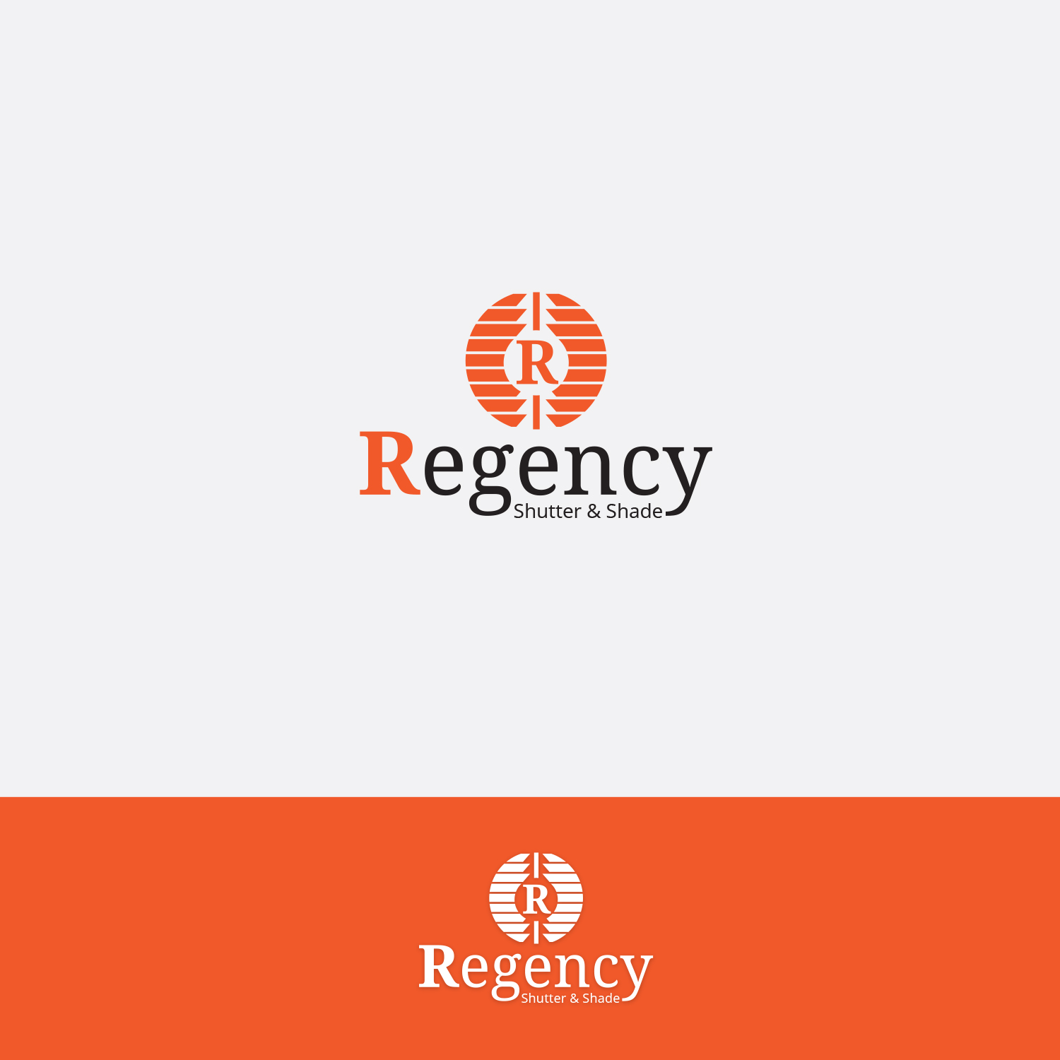 Logo Design by Sam for Regency Shutters | Design #12112503
