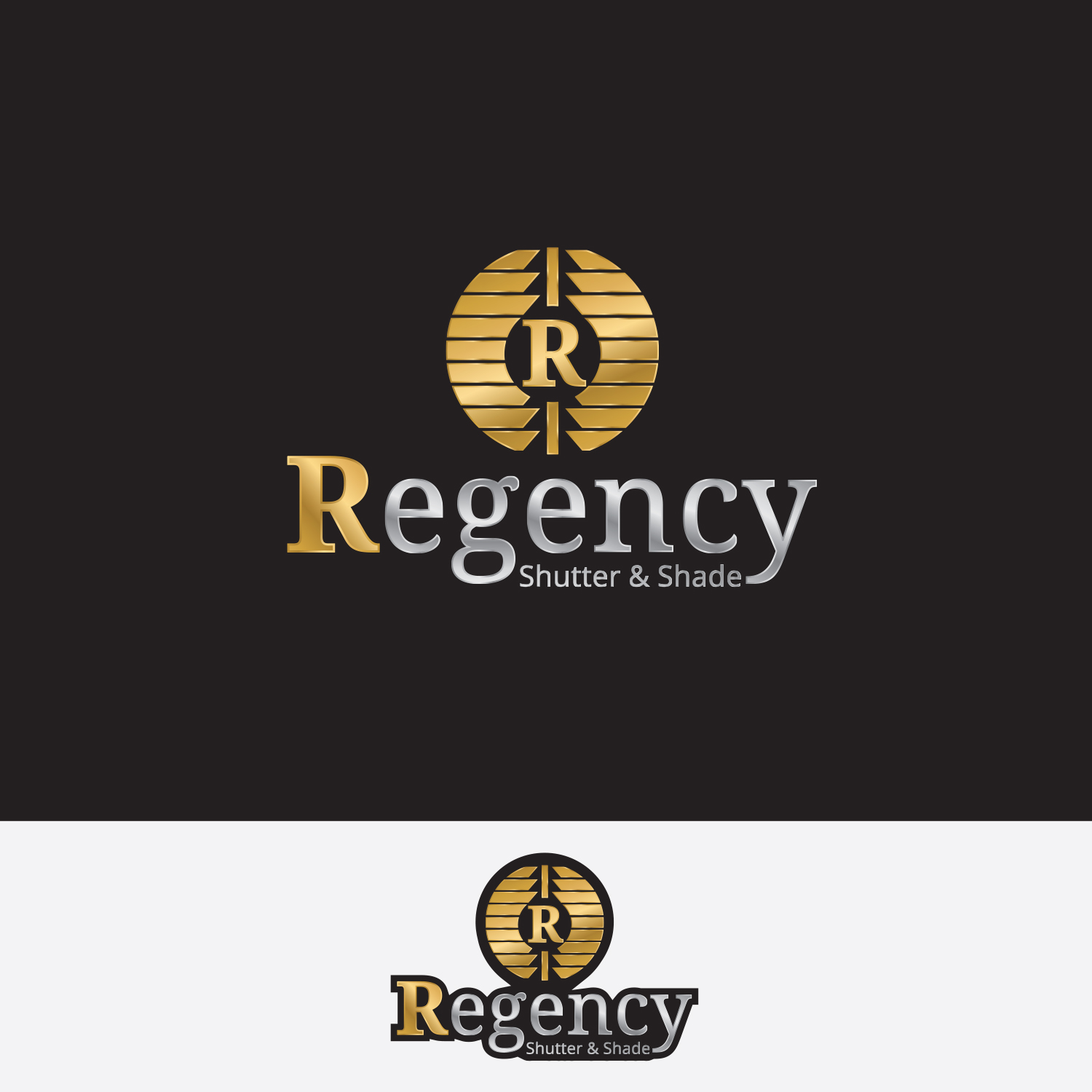 Logo Design by Sam for Regency Shutters | Design #12125321