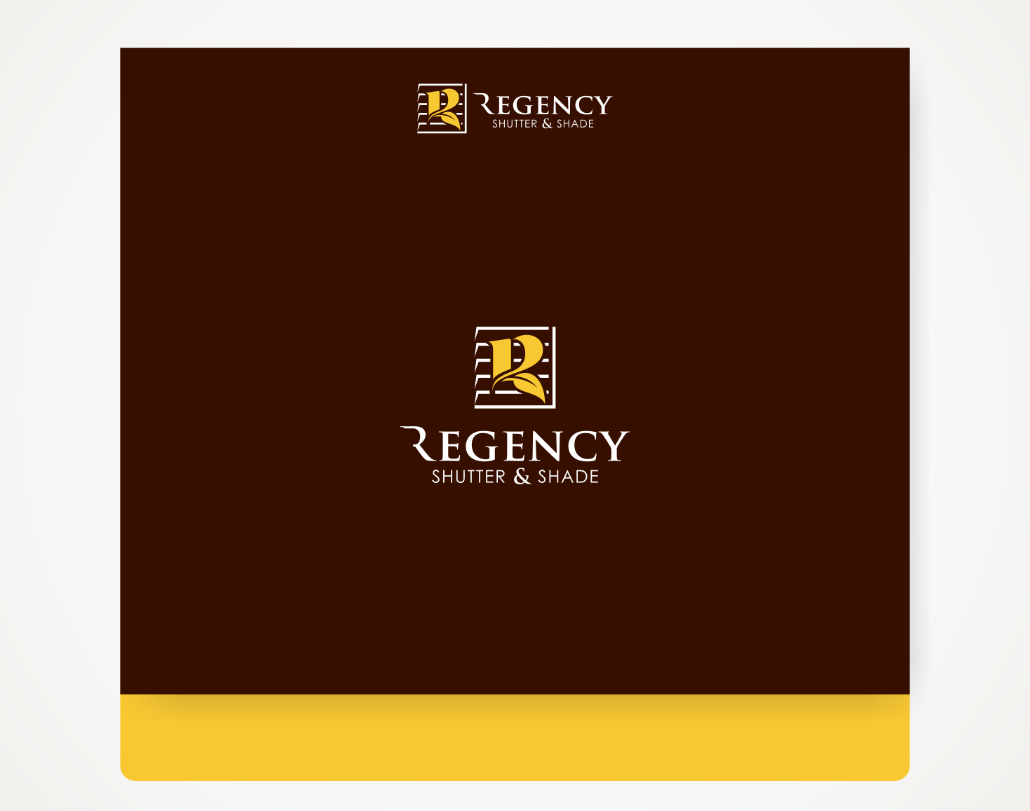 Logo Design by Savana for Regency Shutters | Design #12108389