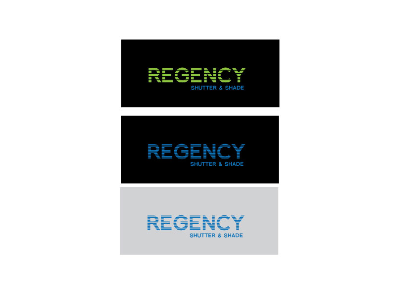 Logo Design by mstrezia for Regency Shutters | Design #12120732