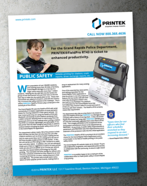 Design de Brochure par andrew3344 pour Printek, LLC | Design : #12177757
