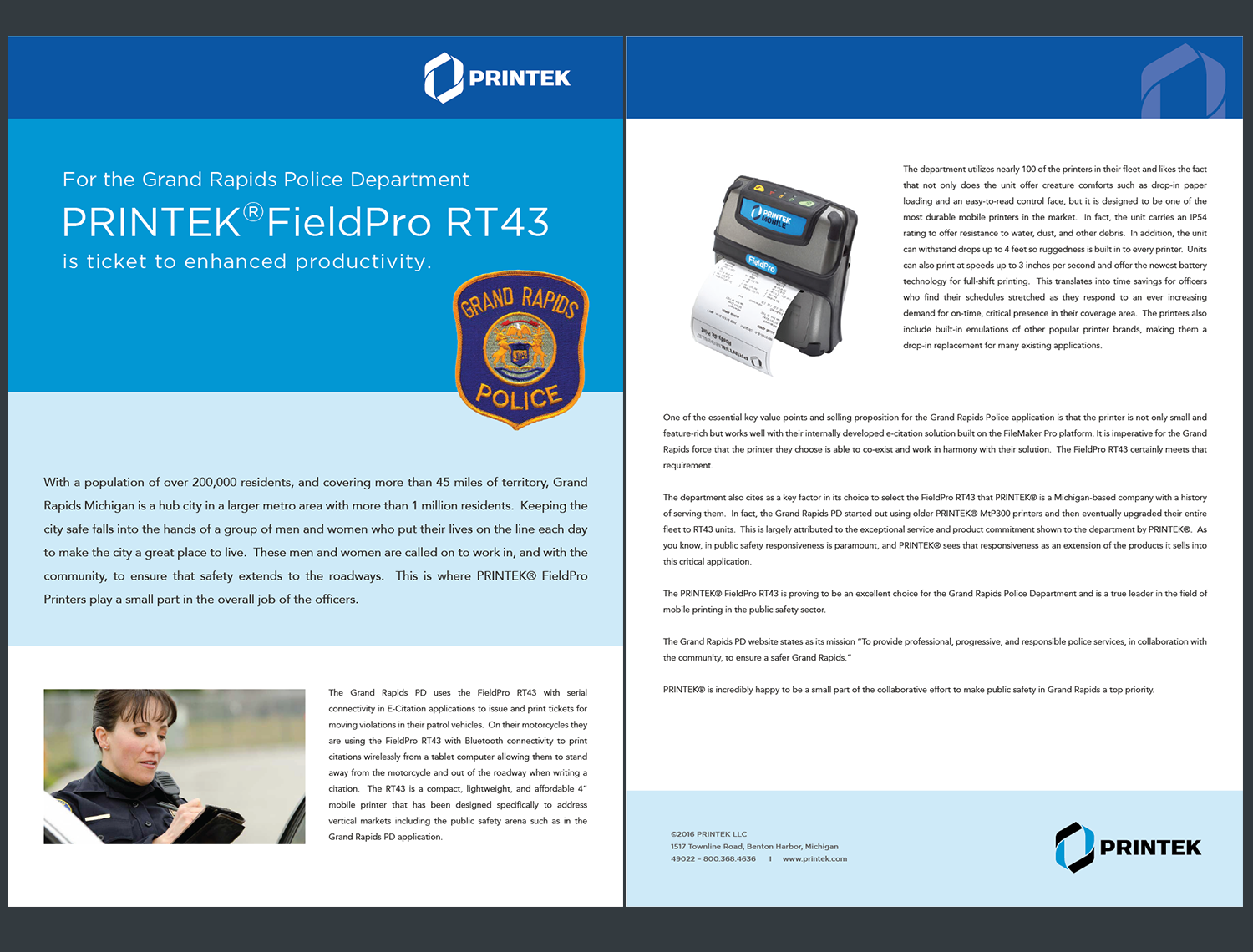 Design de Brochure par yadunath pour Printek, LLC | Design #12114884