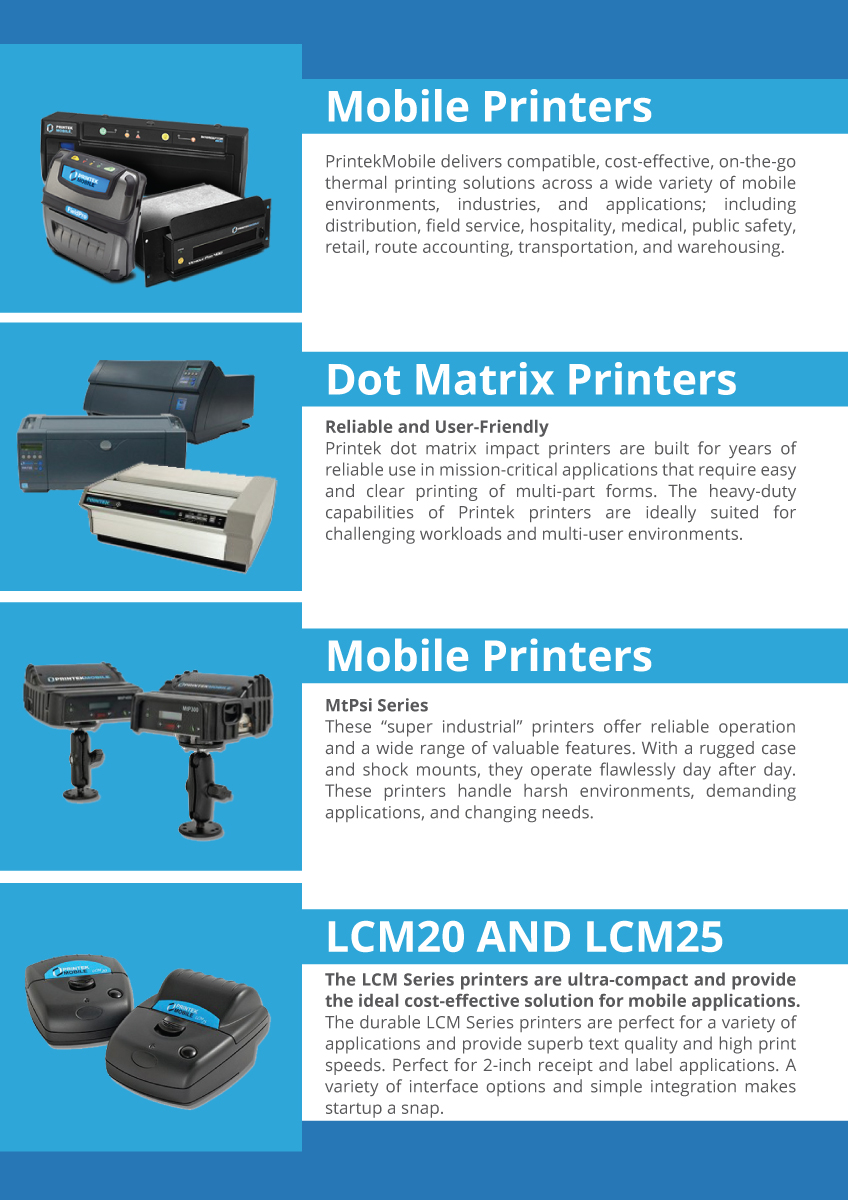 Brochure Design by Impressive Solutions for Printek, LLC | Design #12117611