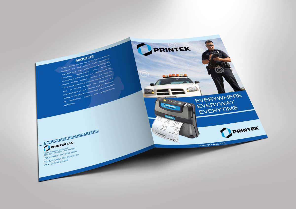 Brochure Design by Impressive Solutions for Printek, LLC | Design #12120429