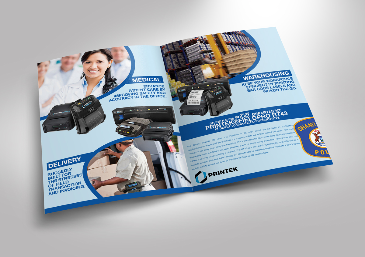 Brochure Design by Impressive Solutions for Printek, LLC | Design #12120432