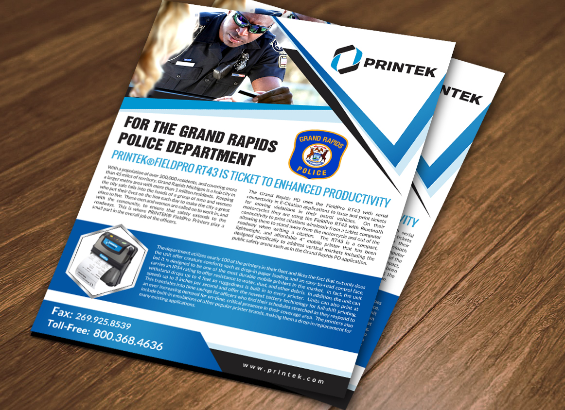 Design de Brochure par debdesign pour Printek, LLC | Design #12164588