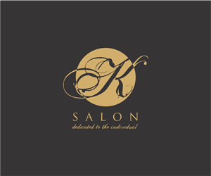Logo Design by Mandarina for K Salon | Design: #2406284