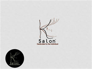 Logo Design by Honey Pandya for K Salon | Design: #2431506
