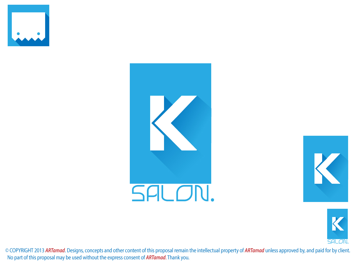 Logo Design by ARTMD for K Salon | Design #2418069