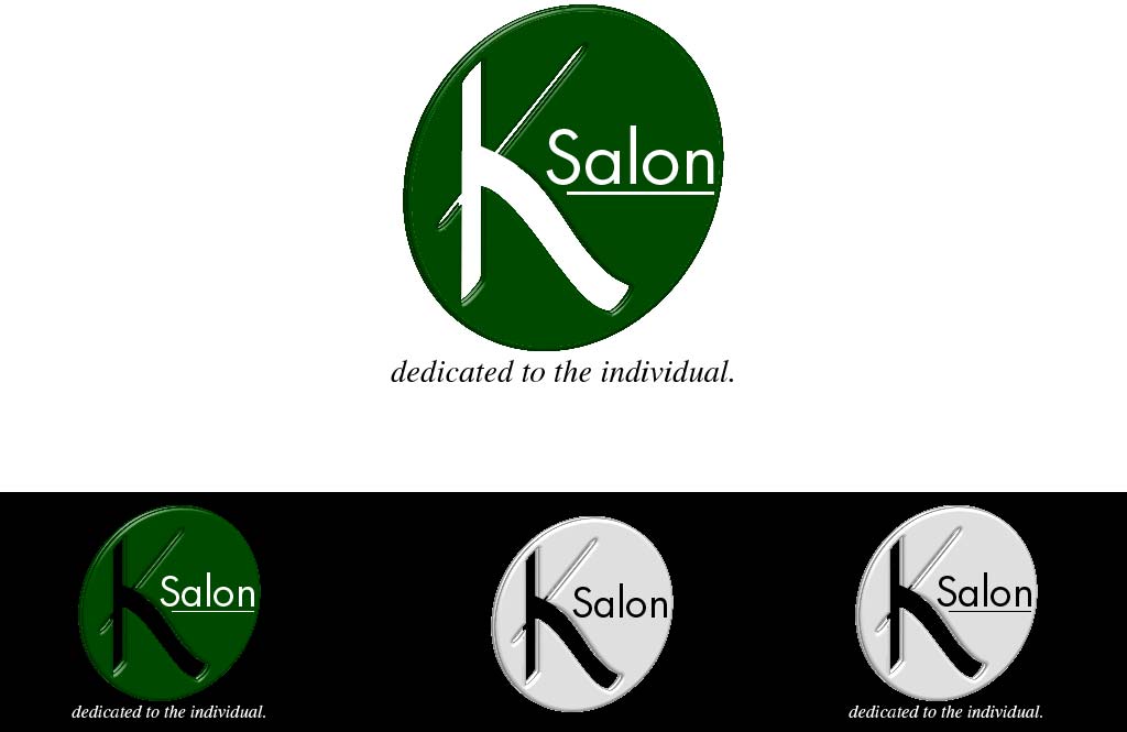 Logo Design by Manohar for K Salon | Design #2384065