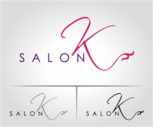 Logo Design by Crest Logo Designs for K Salon | Design: #2398325