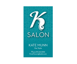Logo Design by Rachelle for K Salon | Design: #2434069