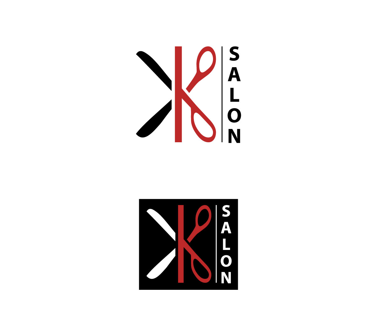 Logo Design by Dzains for K Salon | Design #2385935