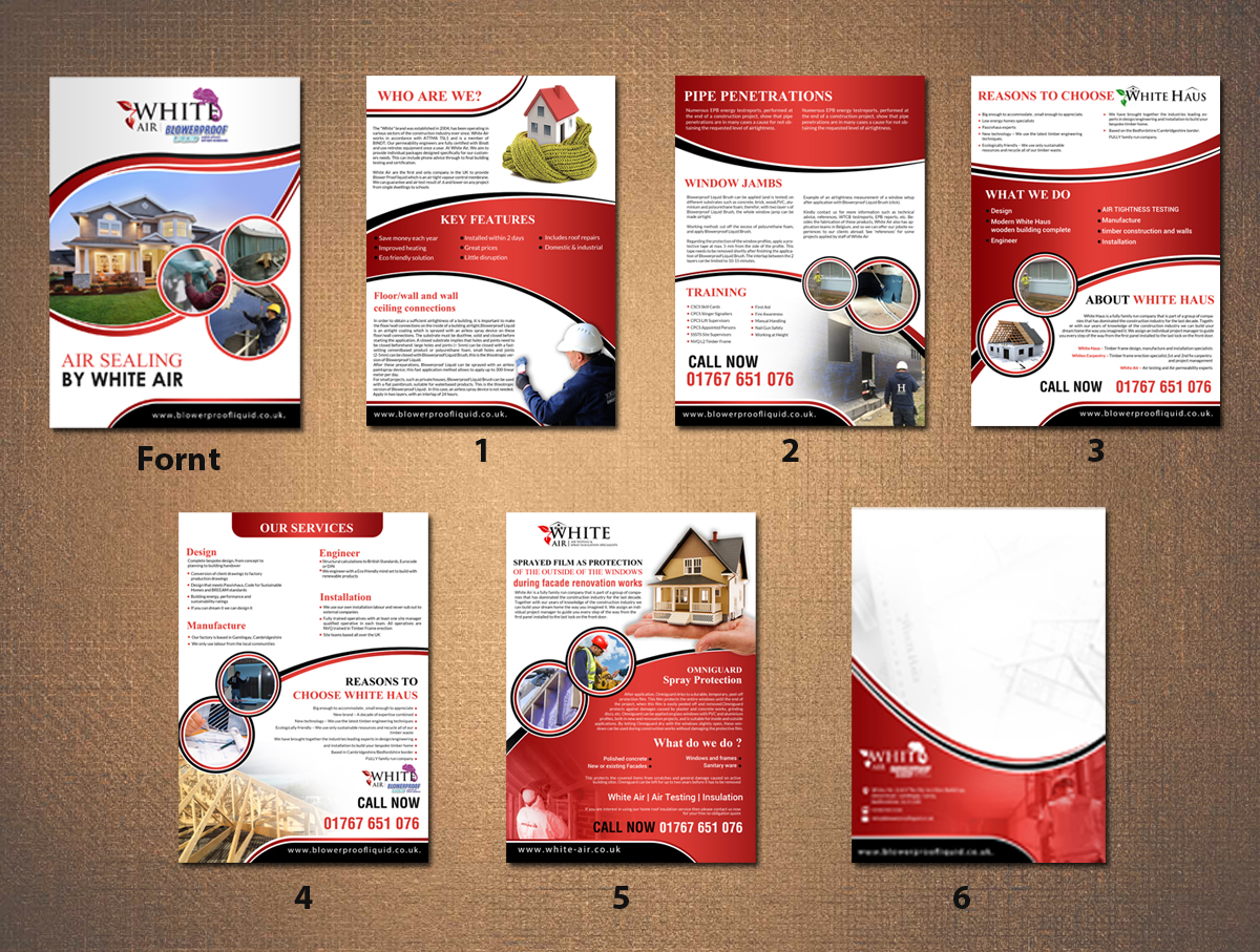 Flyer-Design von creative.bugs für whites Carpentry Ltd | Design #12191837