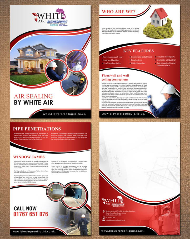 Flyer-Design von creative.bugs für whites Carpentry Ltd | Design #12255352