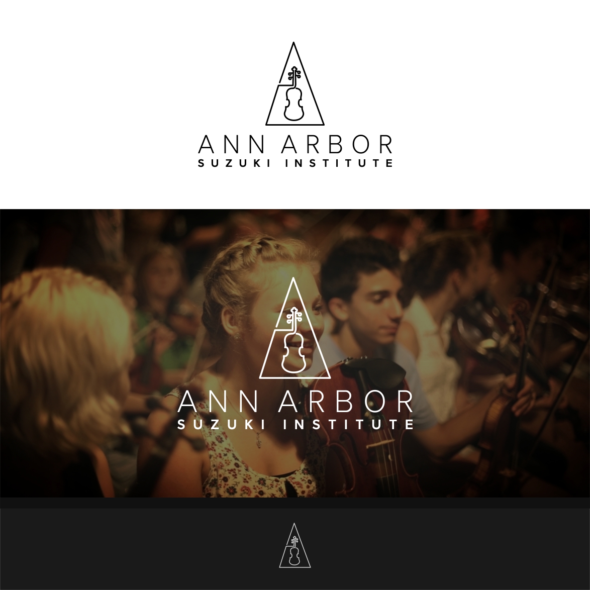 Logo Design by ecorokerz for Ann Arbor Suzuki Institute | Design #12136909