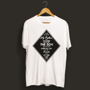 Personal project - John 6:40 design | T-shirt Design by Filo F