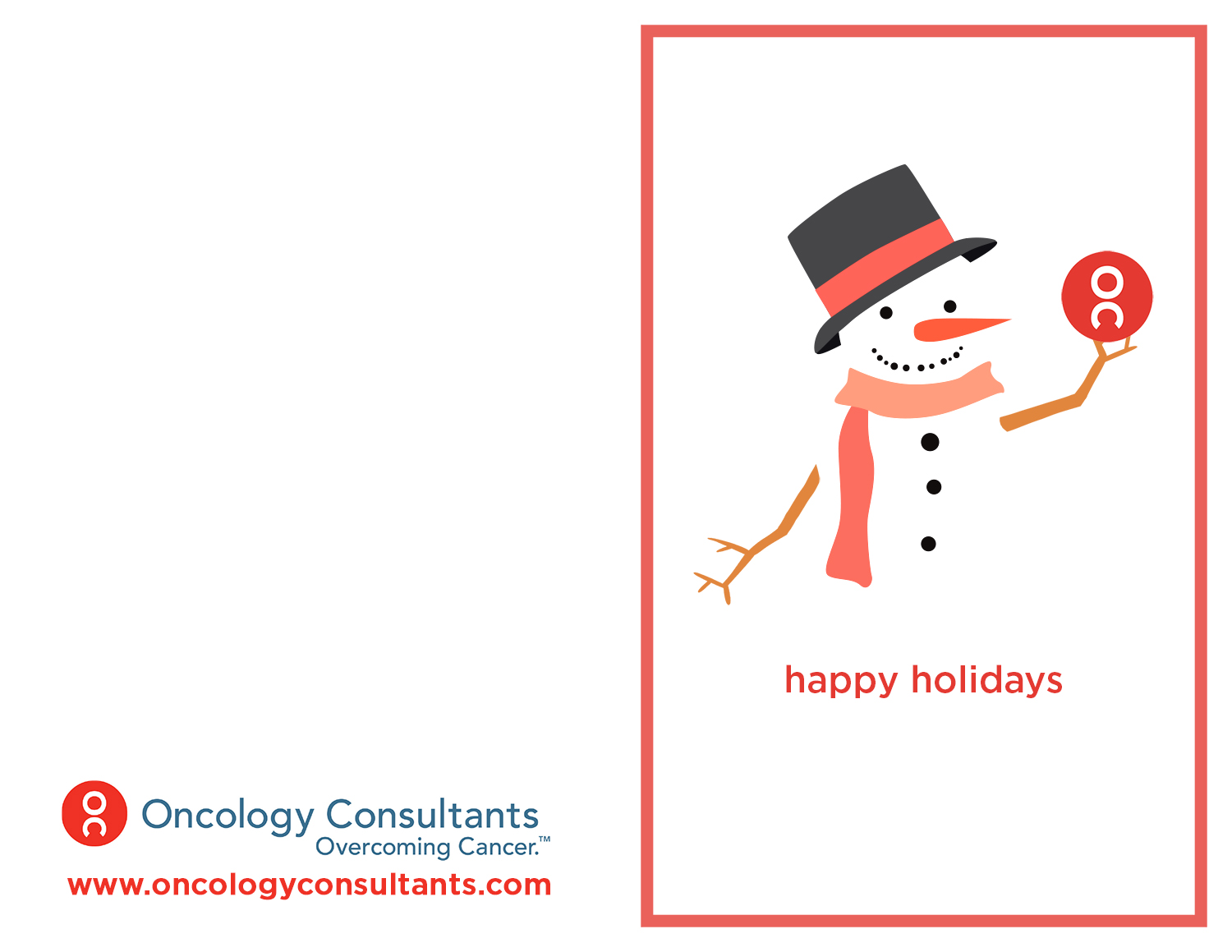 Greeting Card Design by mchoung for Oncology Consultants | Design #12201698