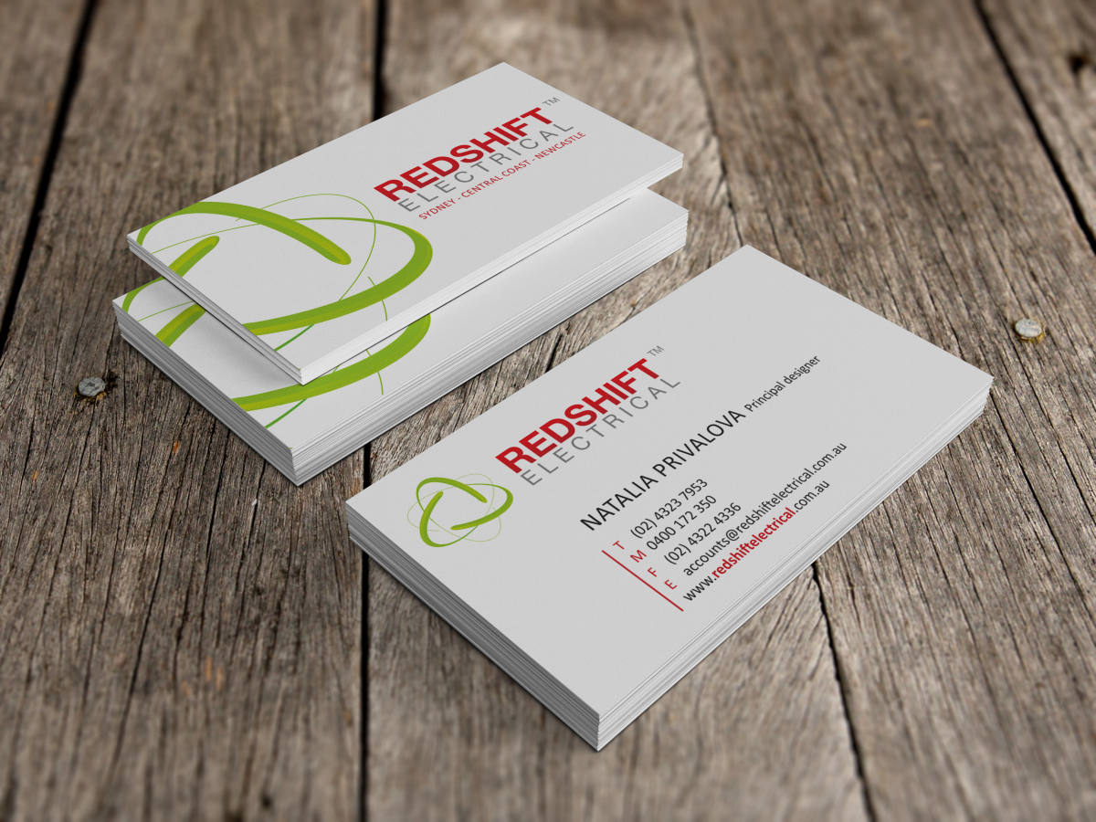 Design de Papeterie par HYPdesign pour Redshift Electrical Services | Design #2382058