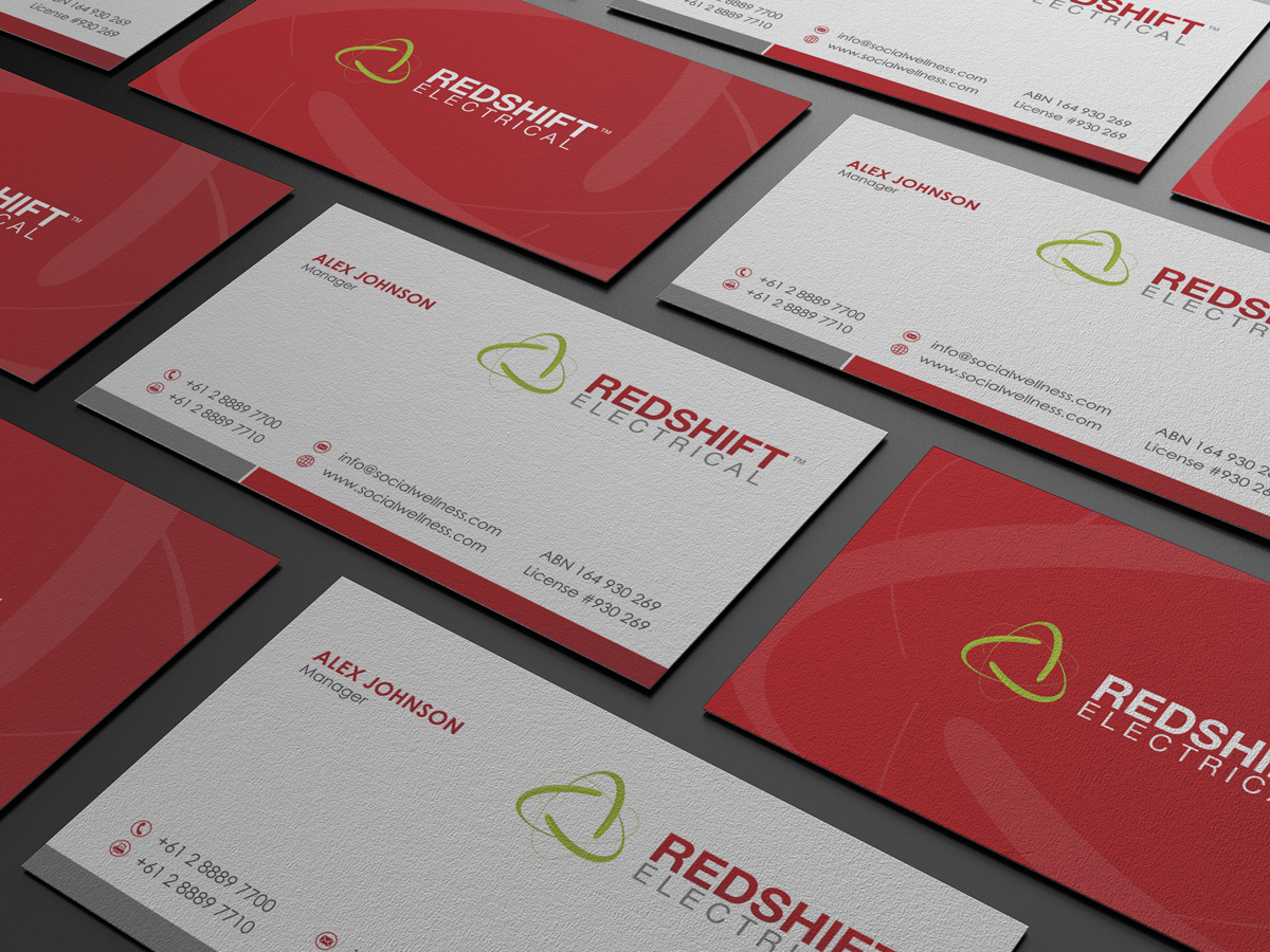 Design de Papeterie par logodentity pour Redshift Electrical Services | Design #2389560