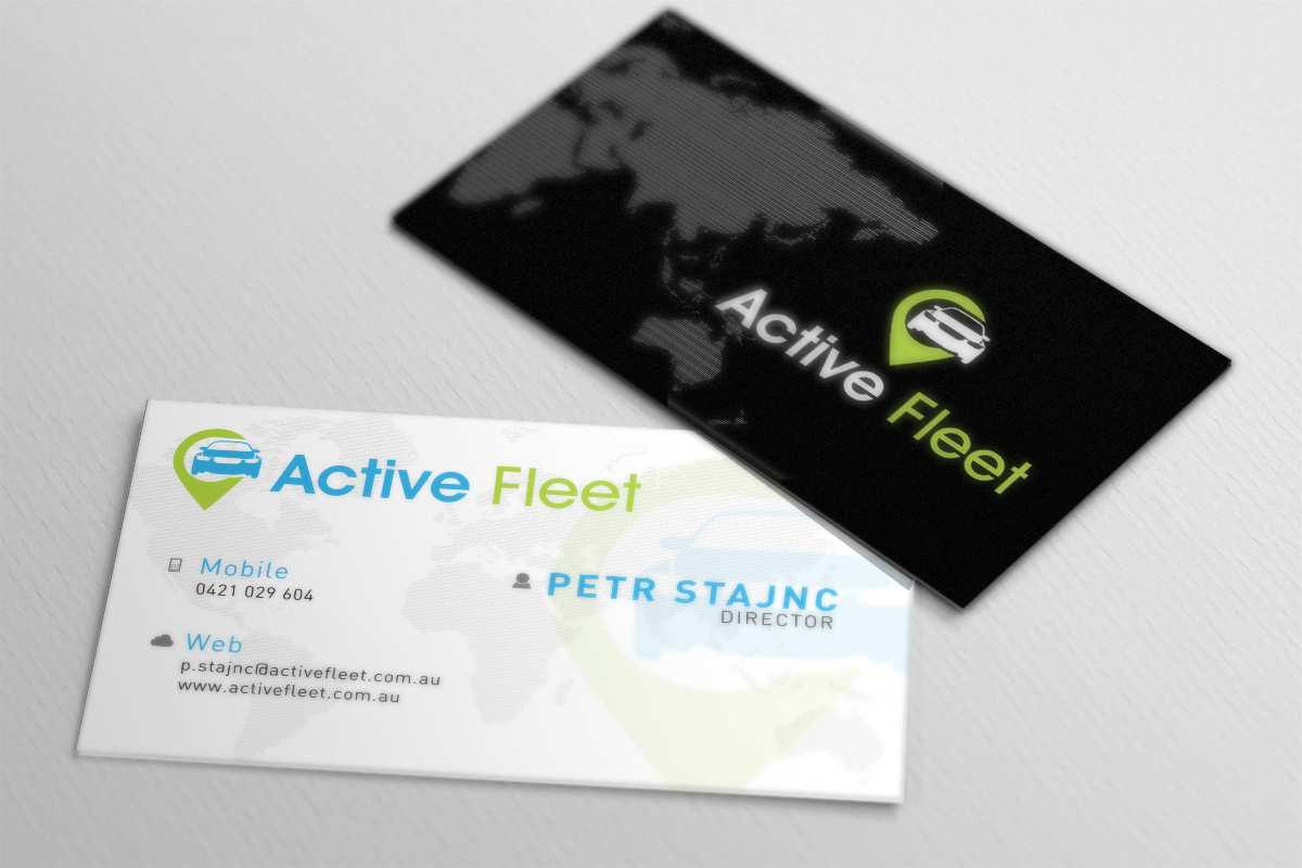 Business Card Design by DCMadrid for Active Fleet | Design #12181722