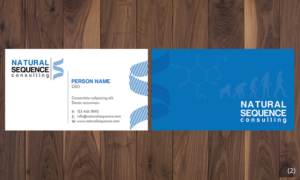 natural sequence consulting needs a business card