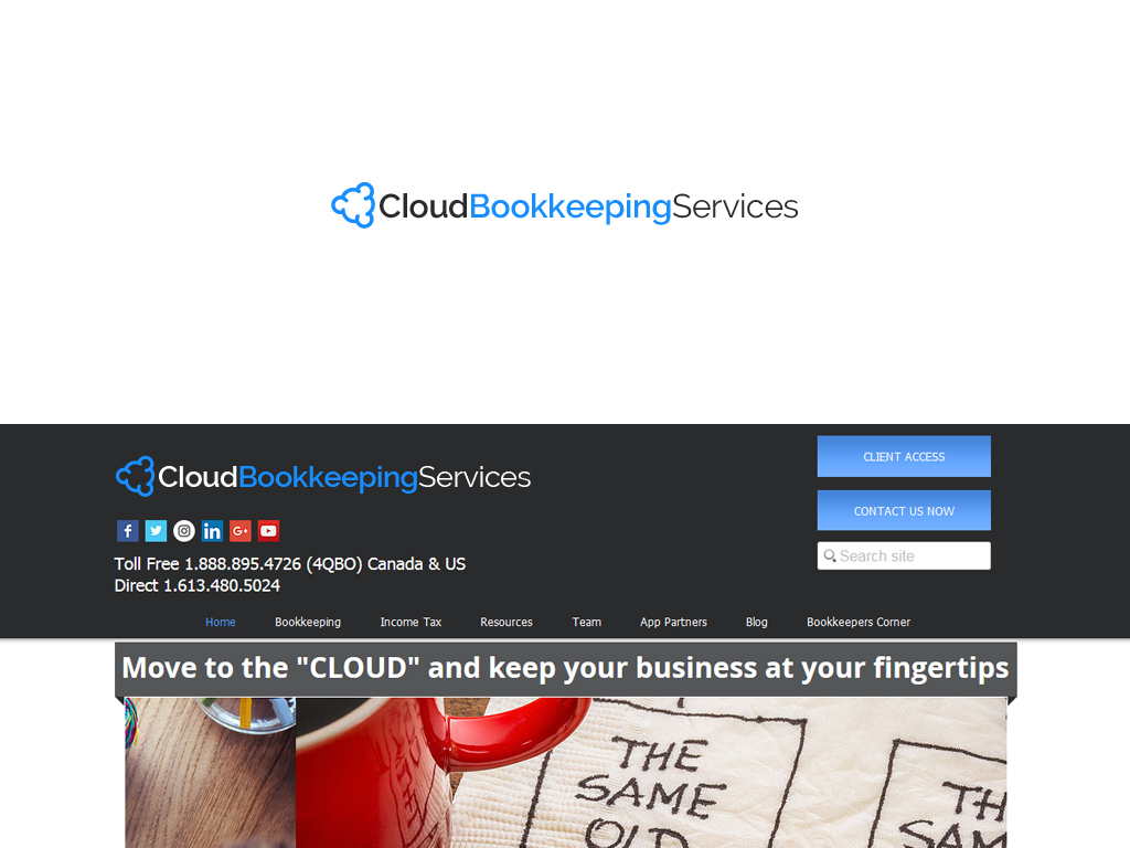 Logo Design by JohnM. for Cloud Bookkeeping Services | Design #12122575