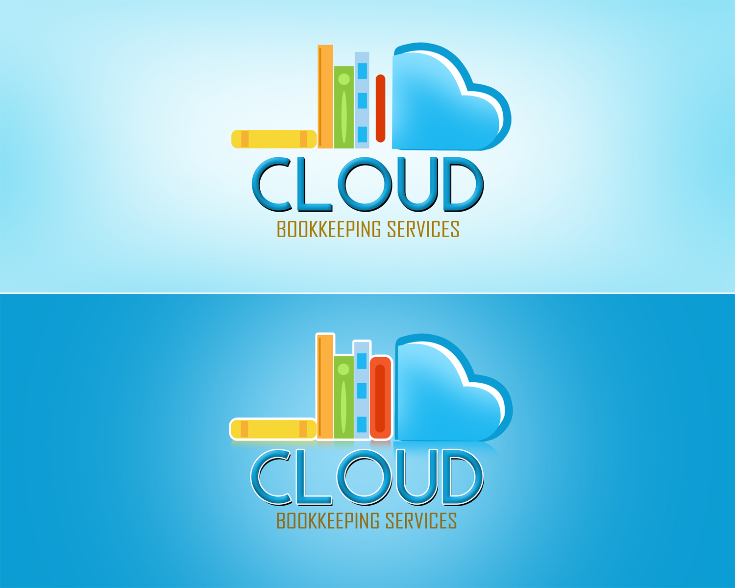 Logo Design by diezzer for Cloud Bookkeeping Services | Design #12114842
