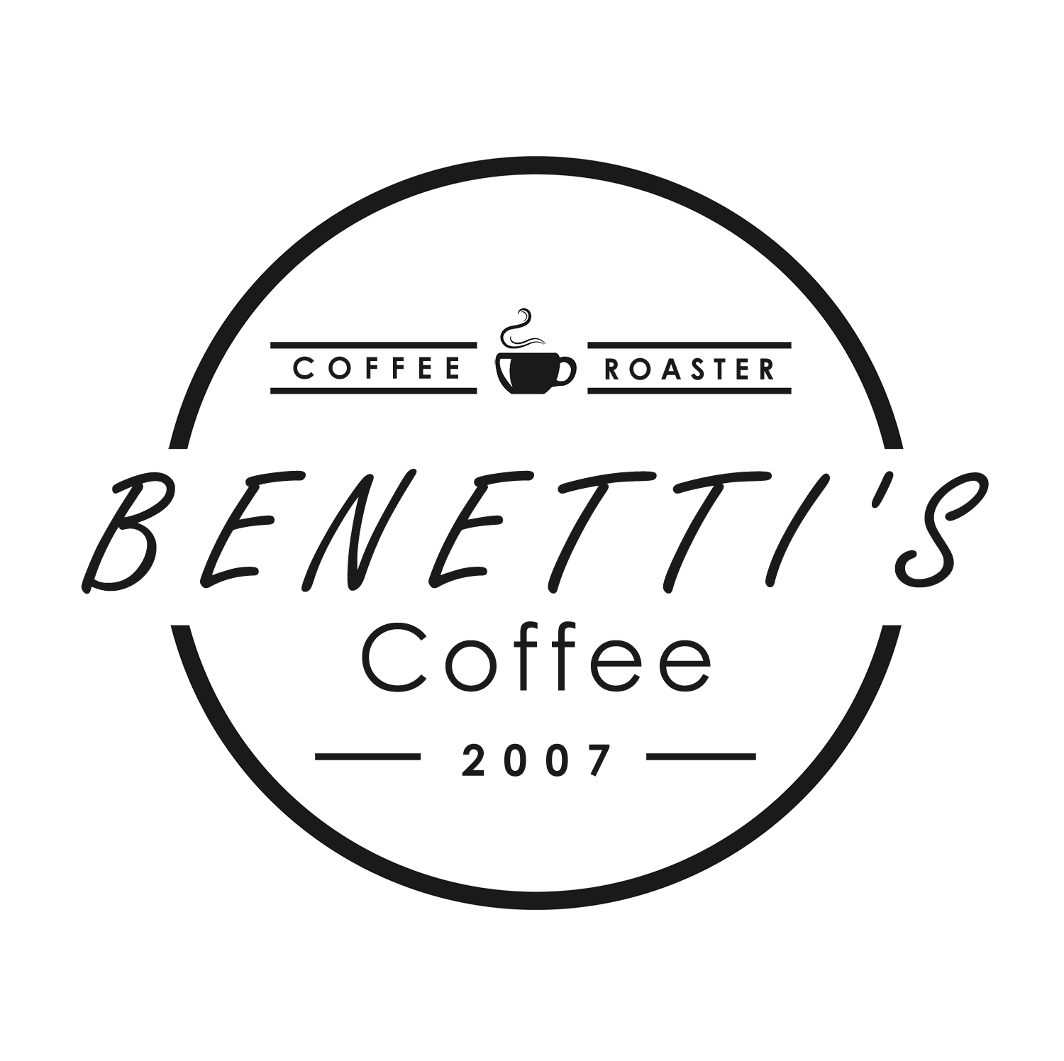 Logo Design by Yudhoyono for Benetti's Coffee Experience | Design #12126913