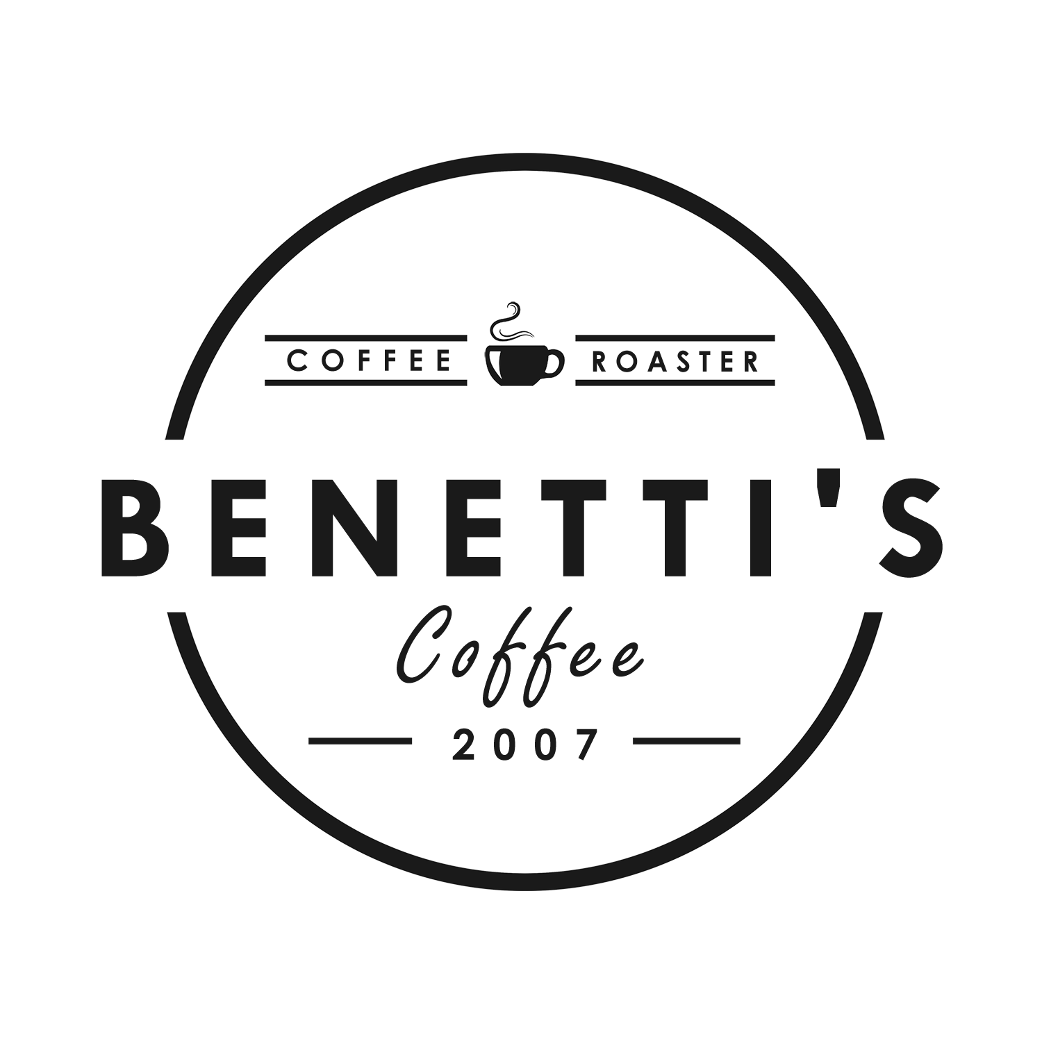 Logo Design by Yudhoyono for Benetti's Coffee Experience | Design #12127092