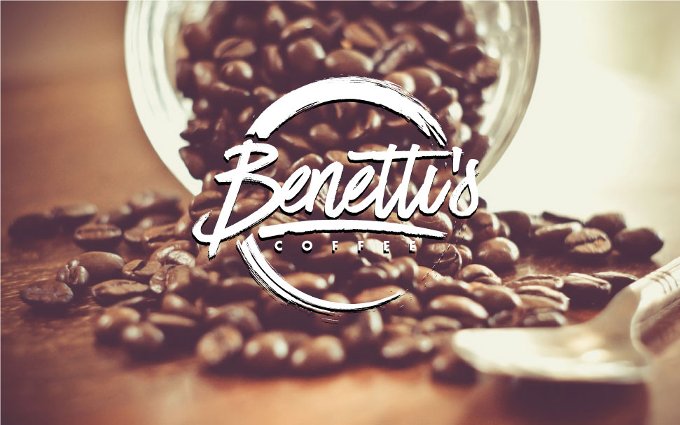 Logo Design by Bad Dinosaur Graphics for Benetti's Coffee Experience | Design #12119238