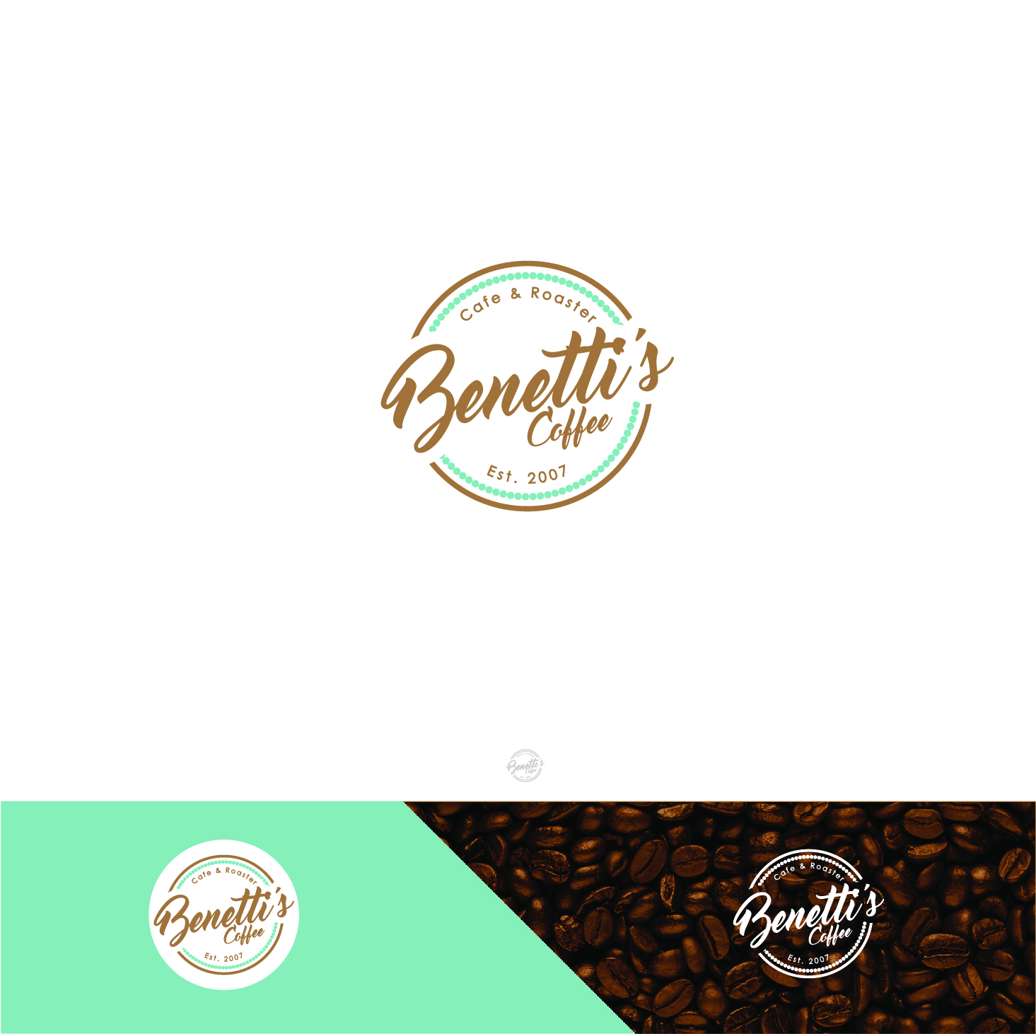 Logo Design by abc. for Benetti's Coffee Experience | Design #12128219