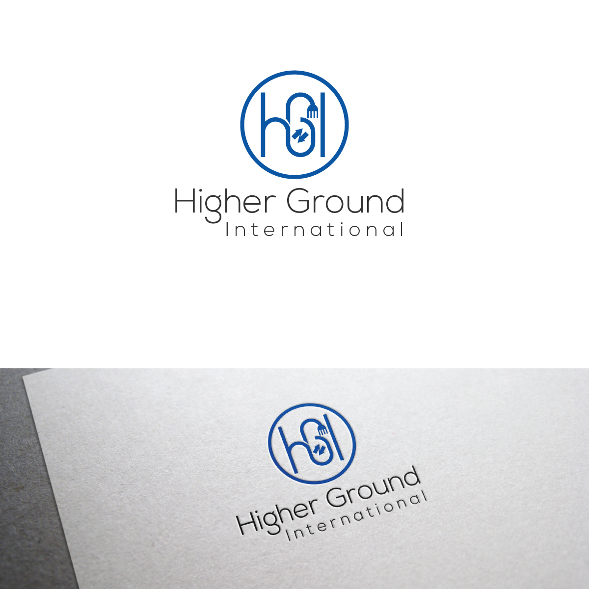 Logo Design by Nadeem for Higher Ground International  | Design #12121828