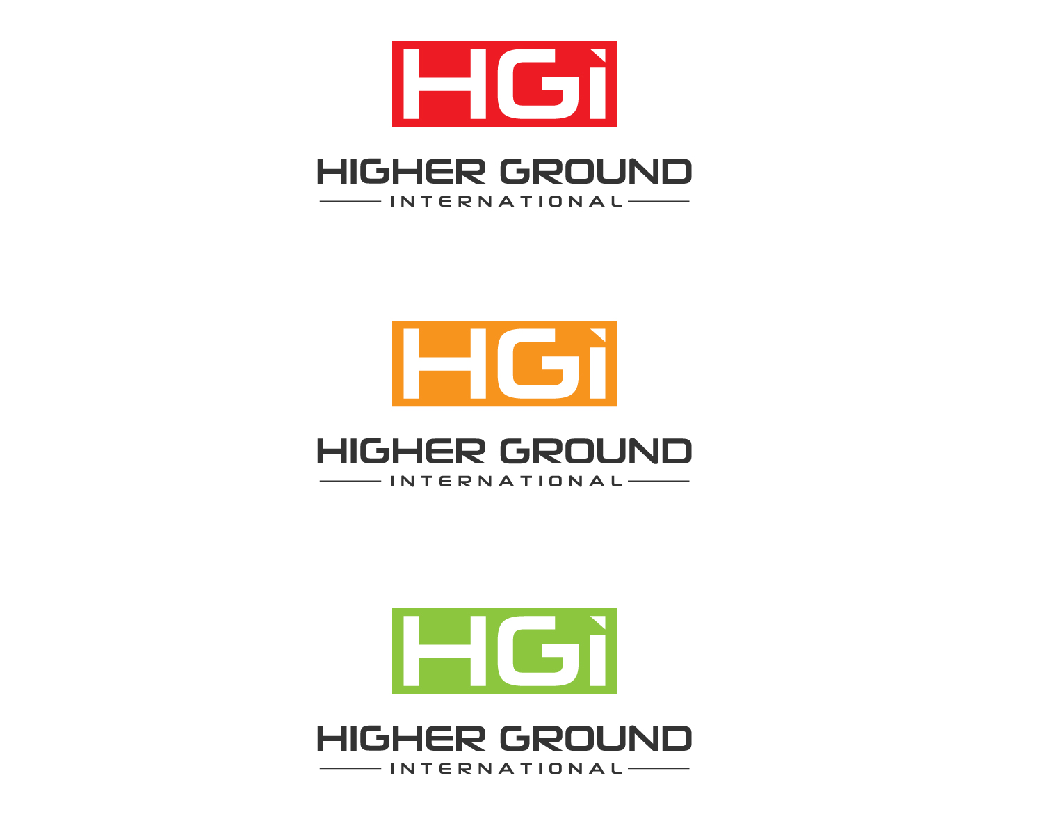 Logo Design by Atec for Higher Ground International  | Design #12238703